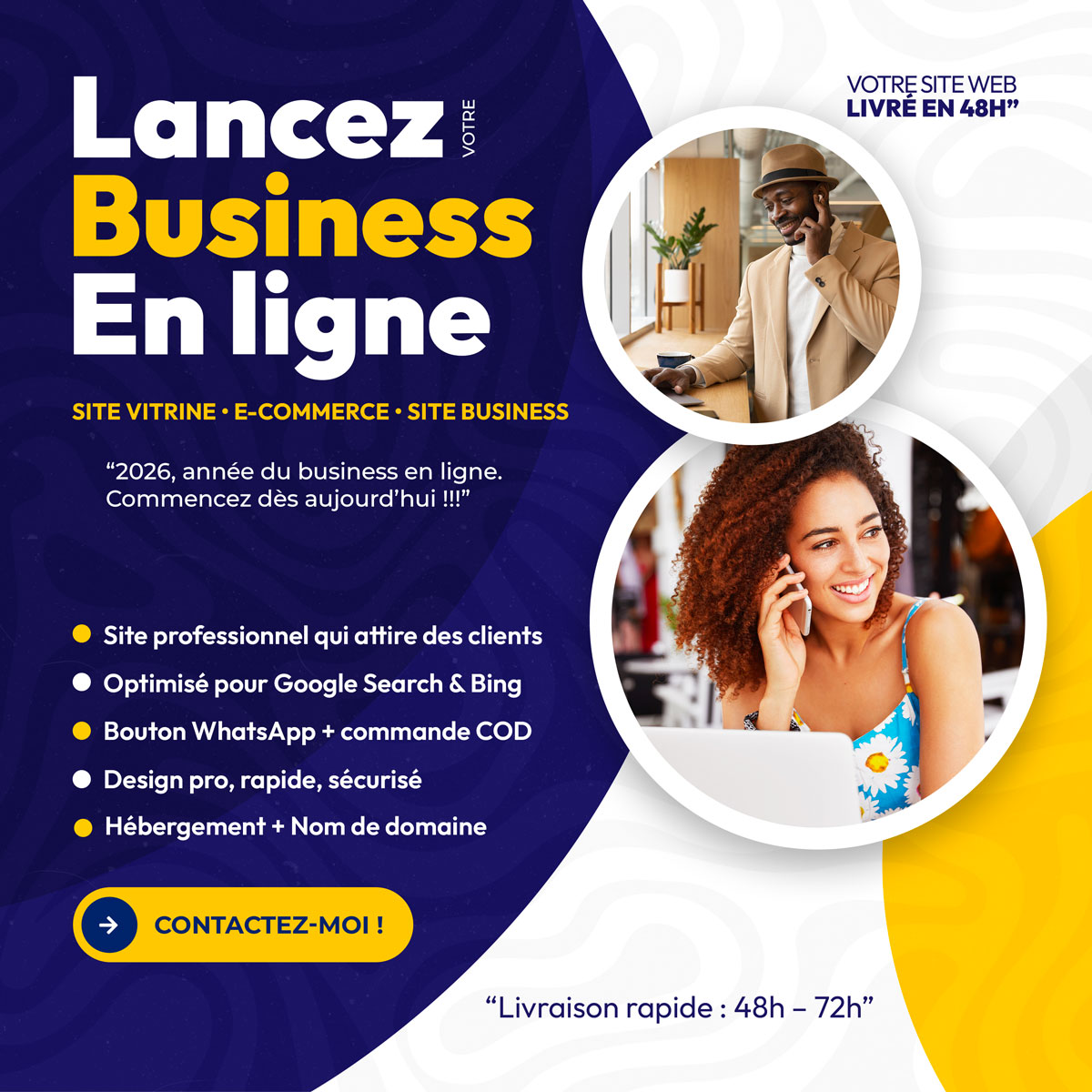 Site Vitrine – E-commerce – Site Business